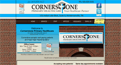 Desktop Screenshot of cornerstoneprimaryhealthcare.com